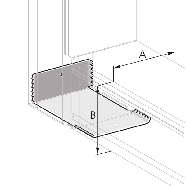 Pflitsch Mini-kanalen Haakse verbinder 534104
